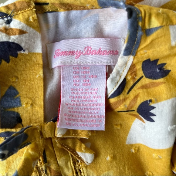 •Tommy Bahama• Little Girls Floral Ruffle Sundress - Size 18 Months - Picture 2 of 7